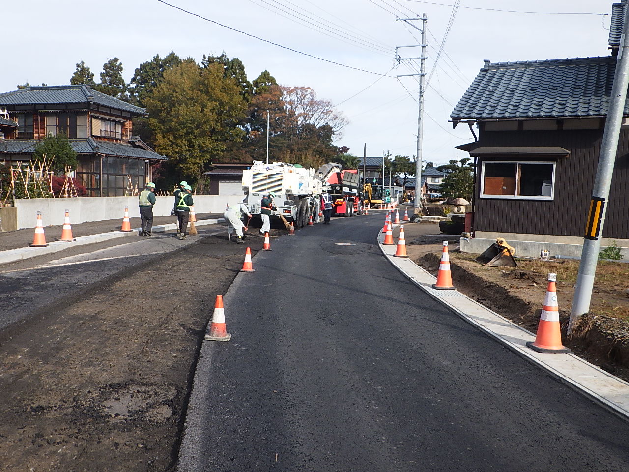 道路改良工事2